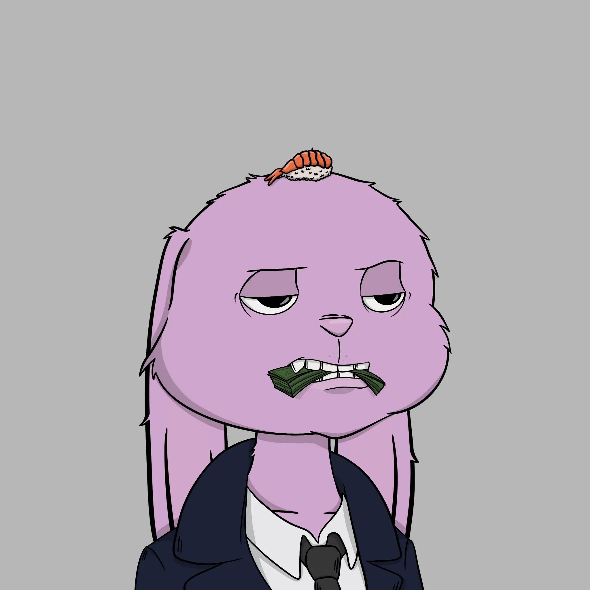 Bad Bunny Society #605 NFT on Algorand