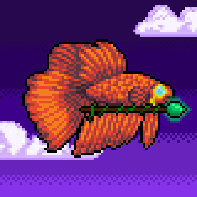 Fighting Fish #41 NFT on Algorand