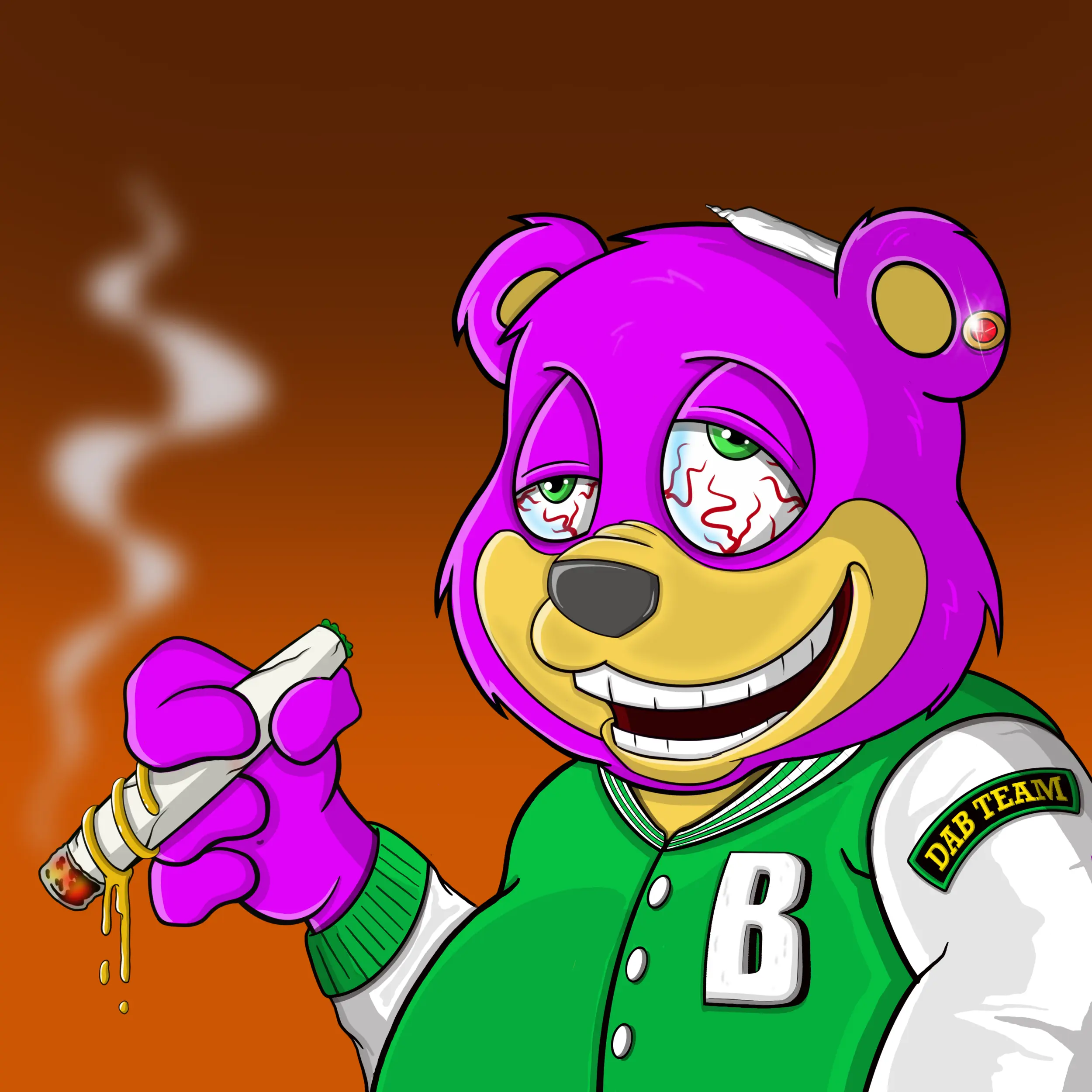 Burnin Bears #680 NFT on Algorand