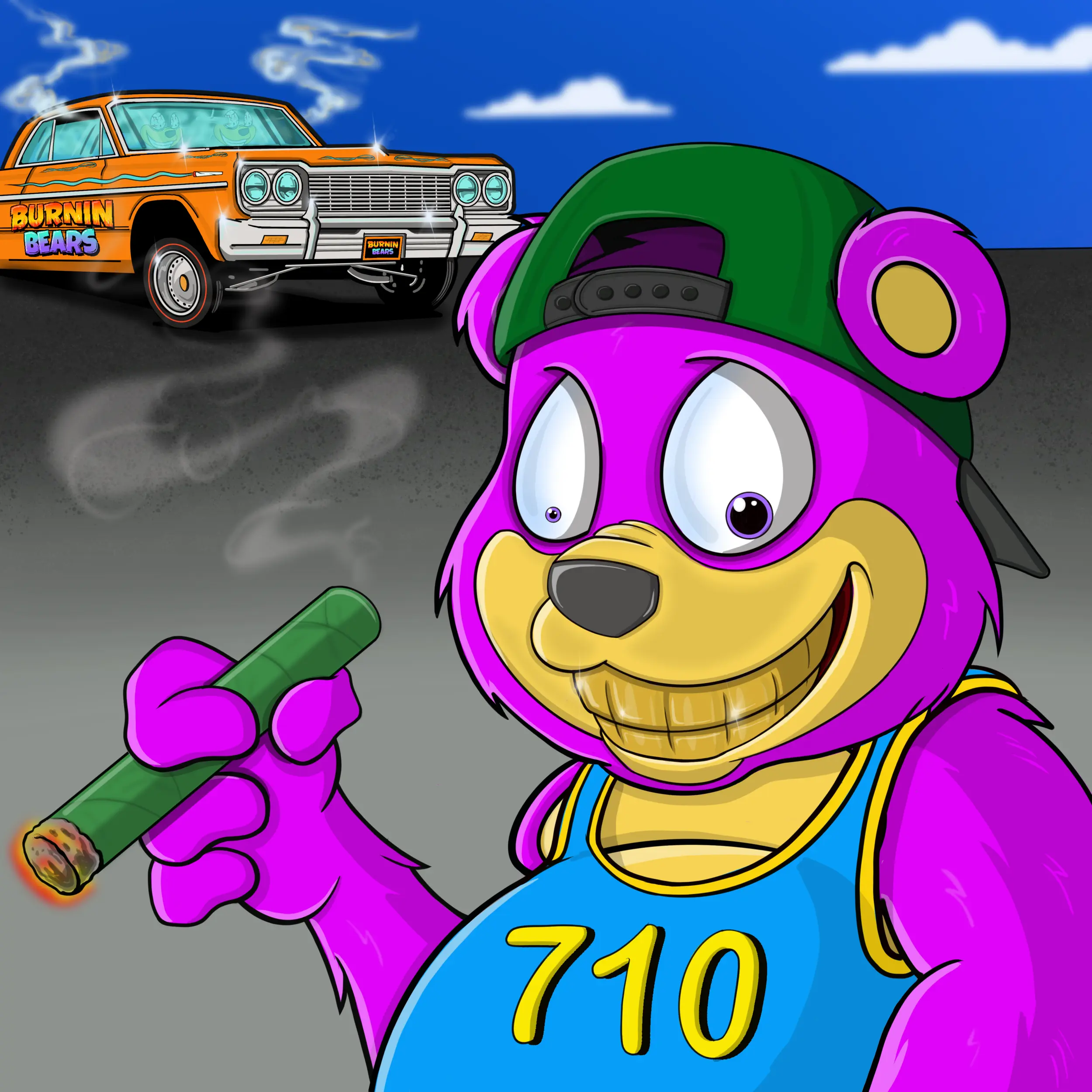 Burnin Bears #2214 NFT on Algorand