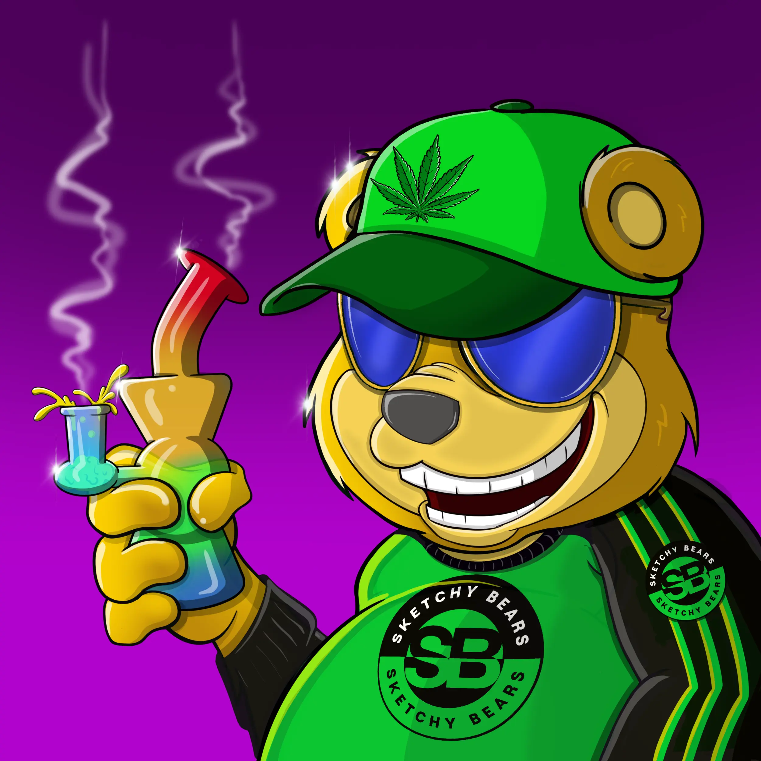 Burnin Bears #1157 NFT on Algorand