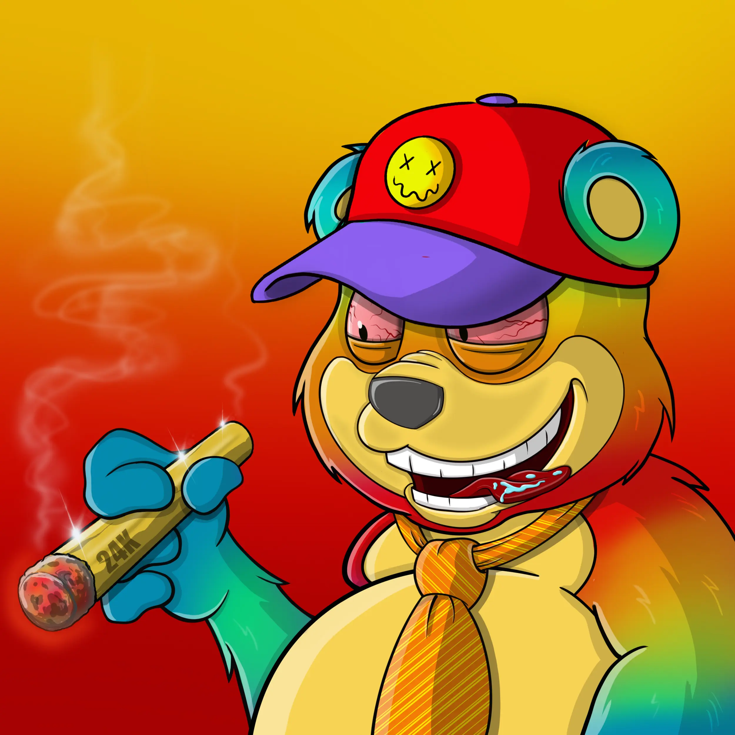 Burnin Bears #912 NFT on Algorand