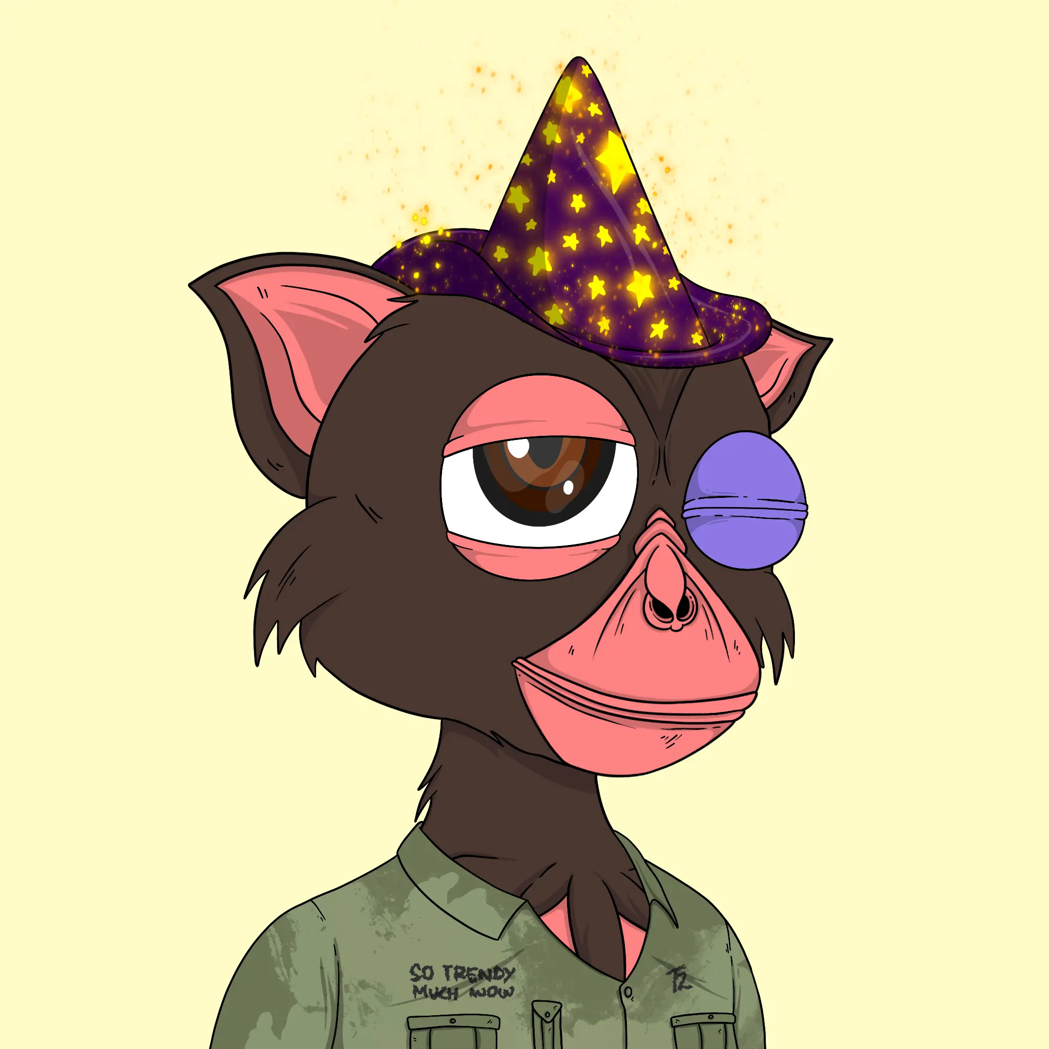 Trendy Tarsier #2287 NFT on Algorand
