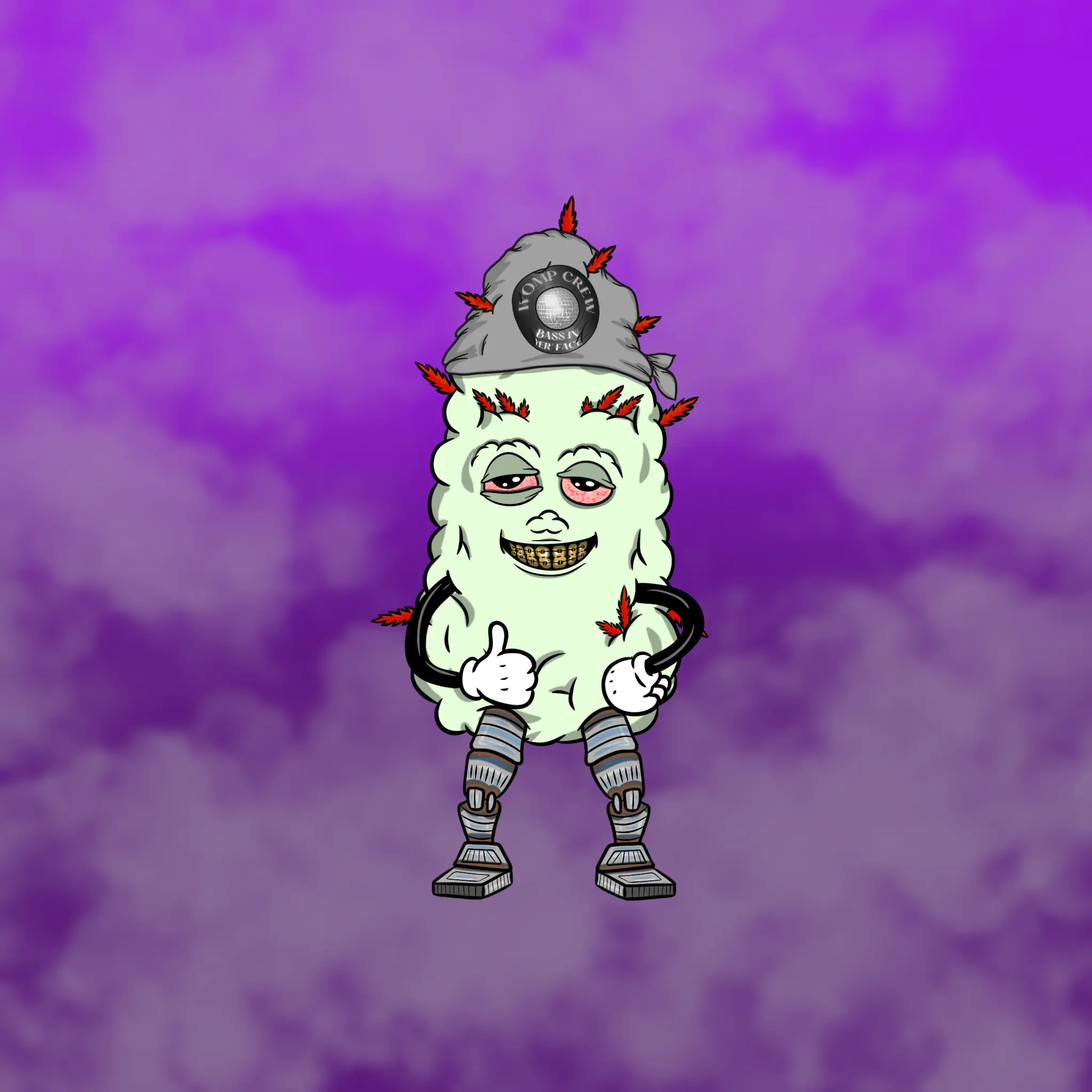 Blazing Budz #72 NFT on Algorand