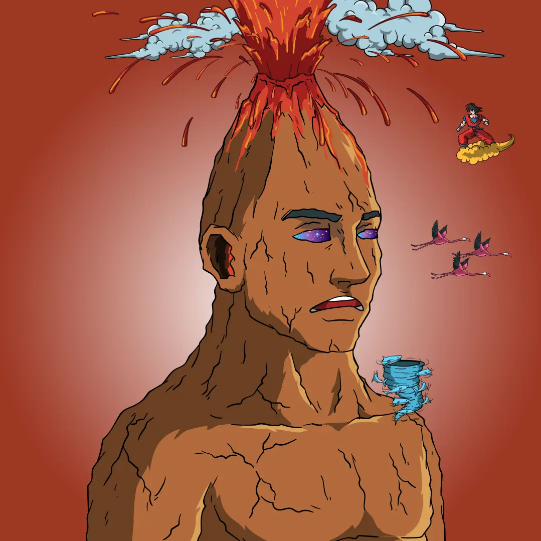 Volcano Boyz #807 NFT on Algorand