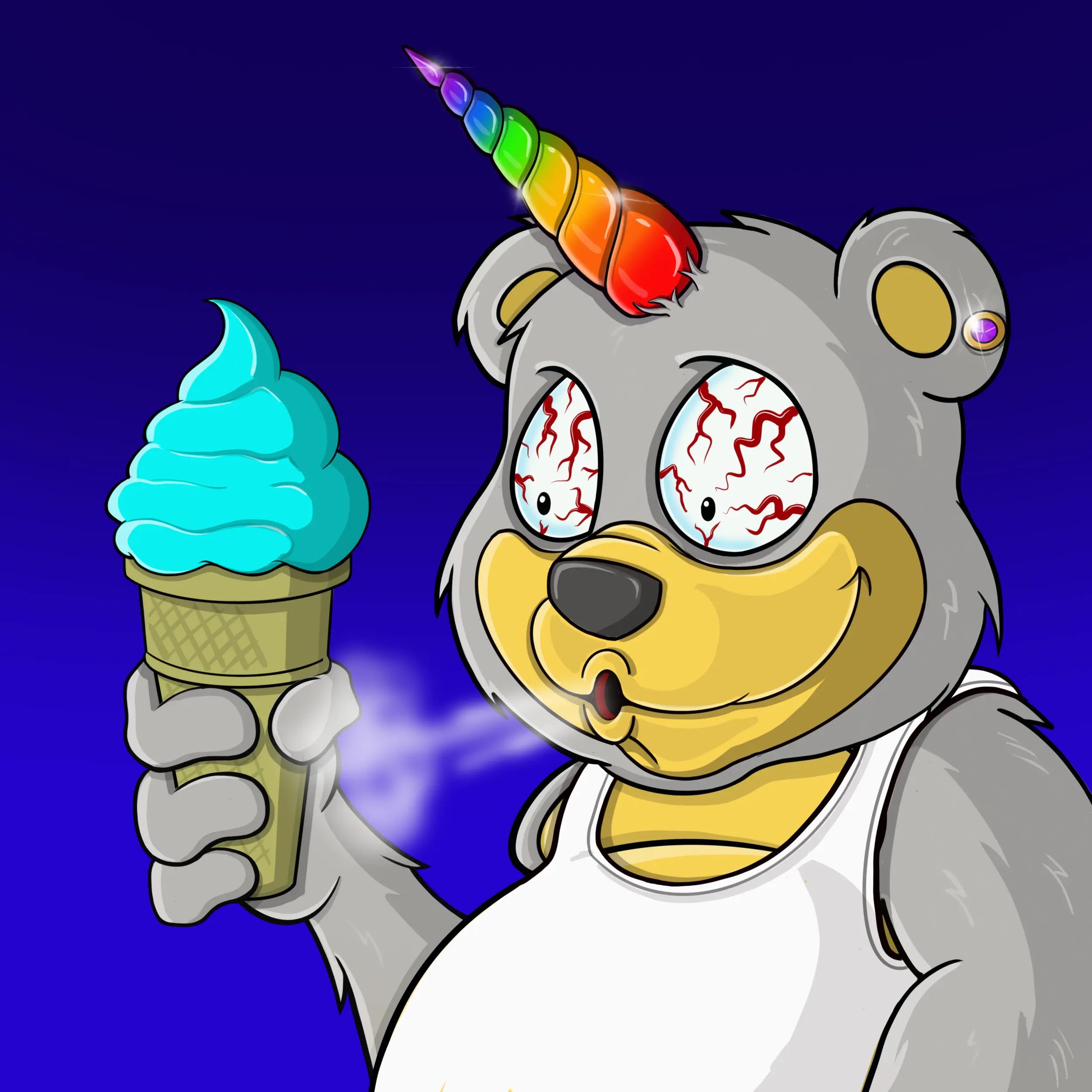 Burnin Bears #673 NFT on Algorand