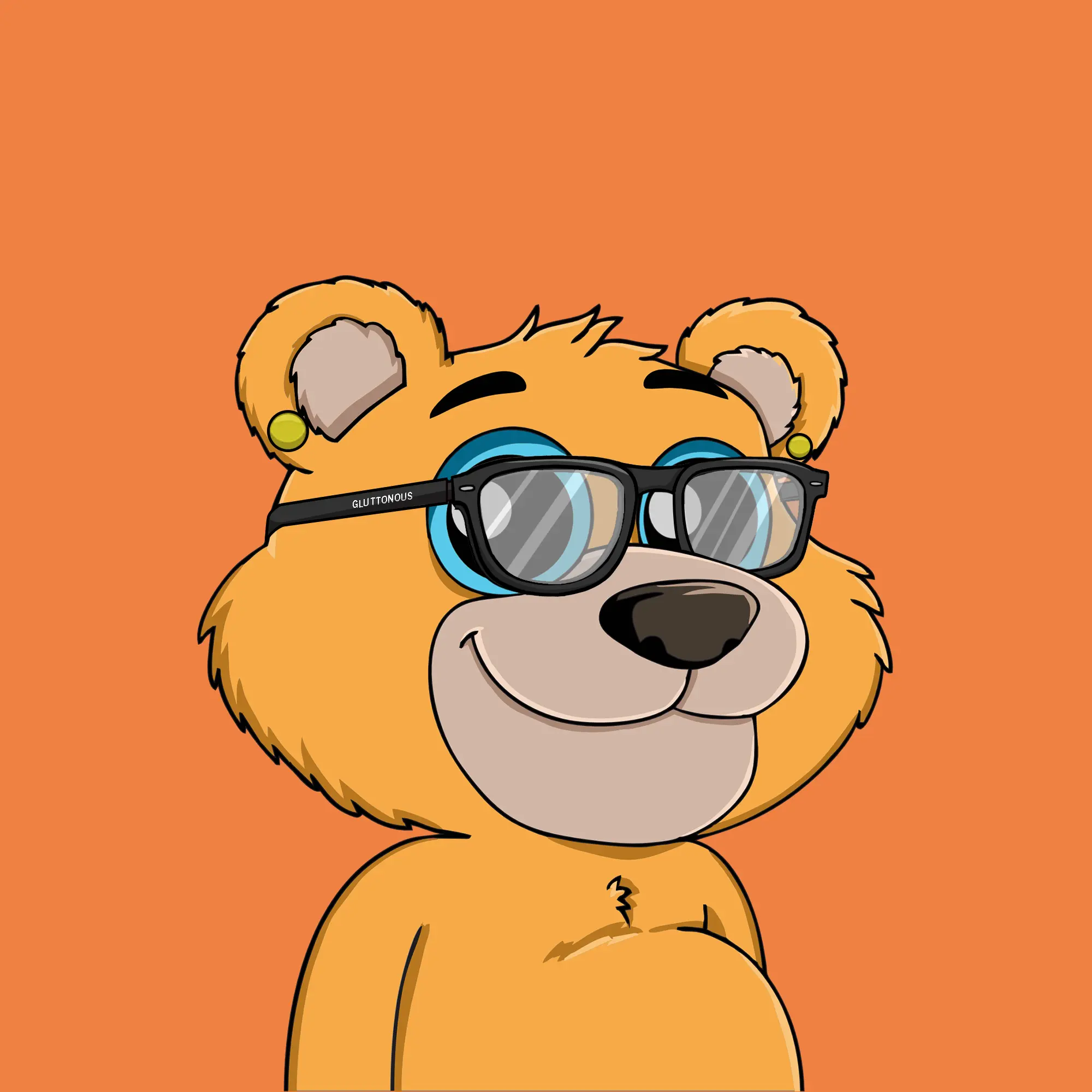 Gluttonous Bears #250 NFT on Algorand