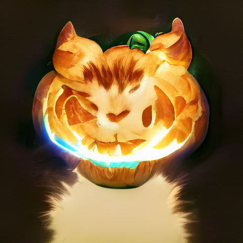 NotMyCat #57 Pumpking NFT on Algorand