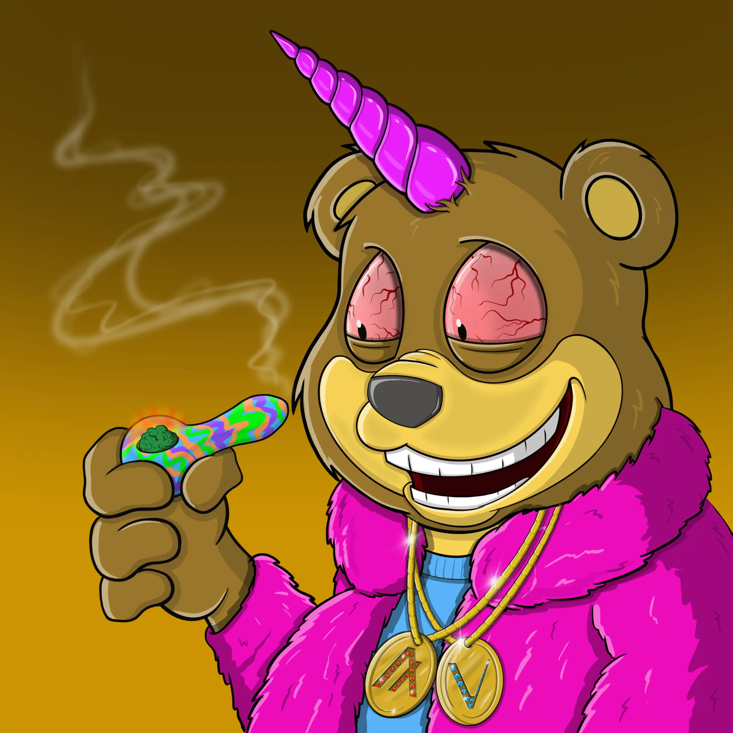 Burnin Bears #646 NFT on Algorand