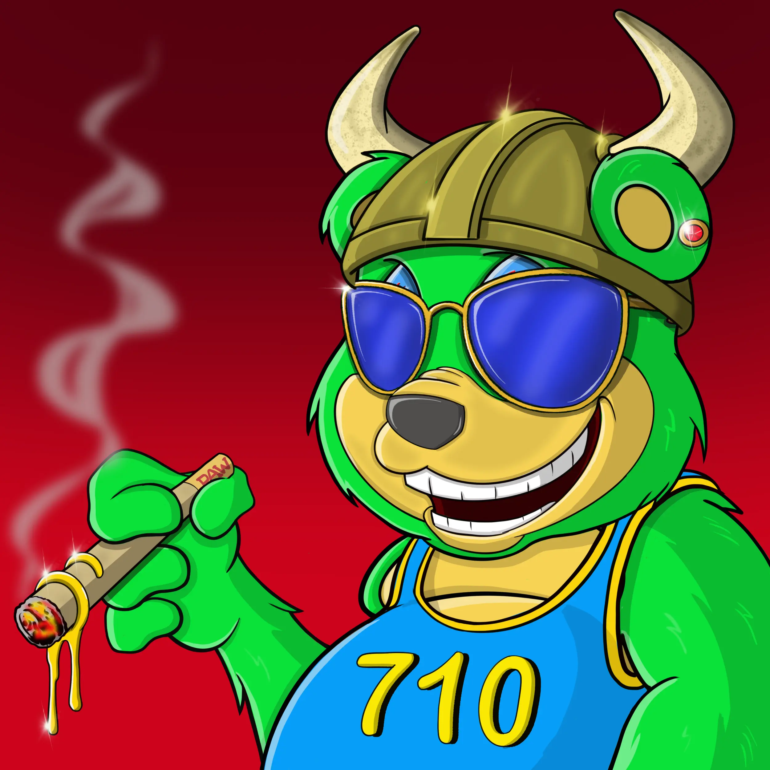 Burnin Bears #410 NFT on Algorand