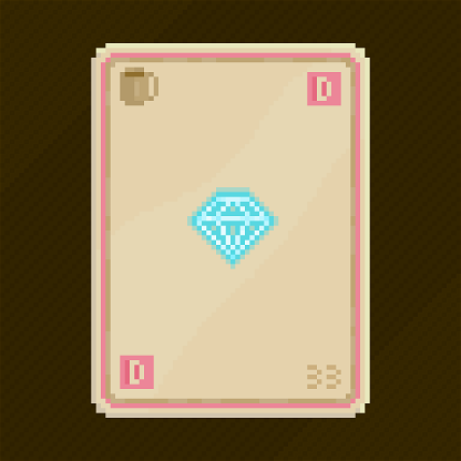 Diamond Neon Caffeine Card
