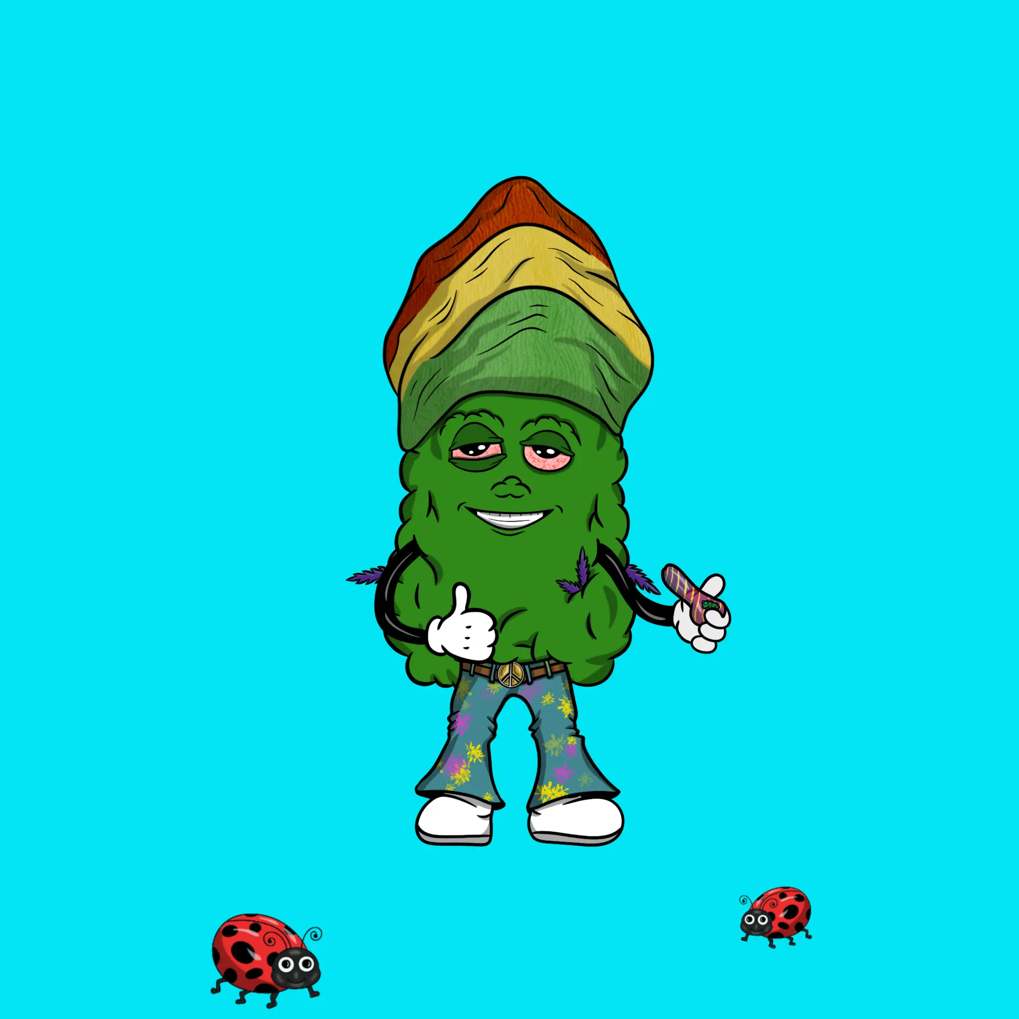 Blazing Budz #102 NFT on Algorand