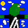 AlgoDile #11 - flying dile NFT on Algorand