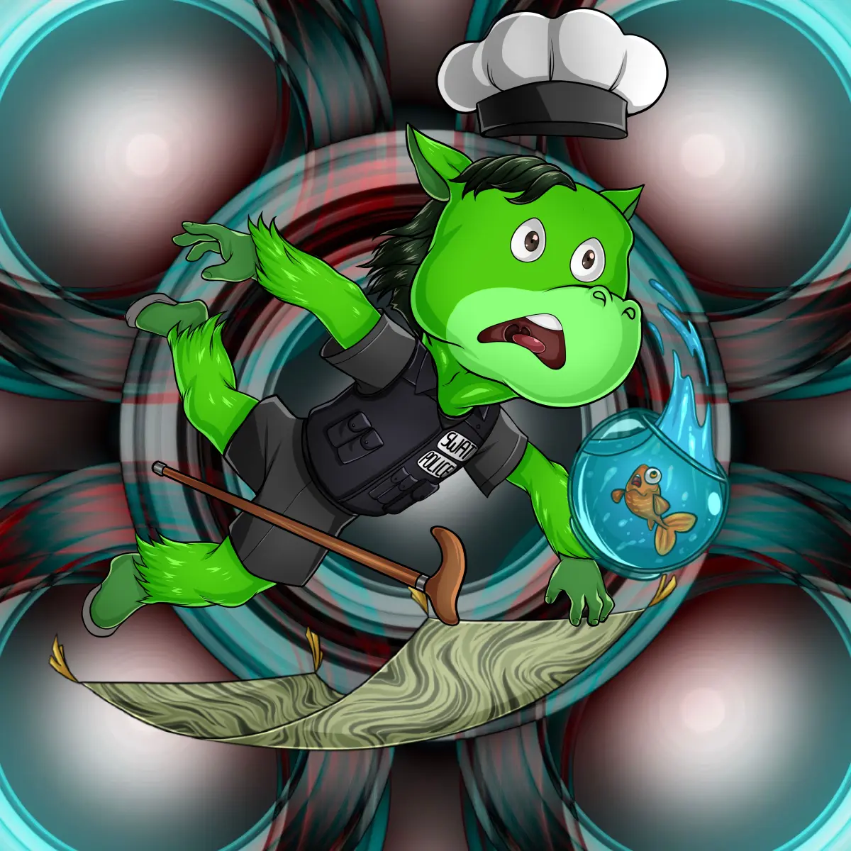 Rug Friends  #3641 NFT on Algorand