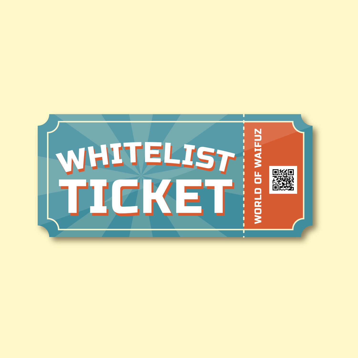 Whitelist Ticket NFT on Algorand