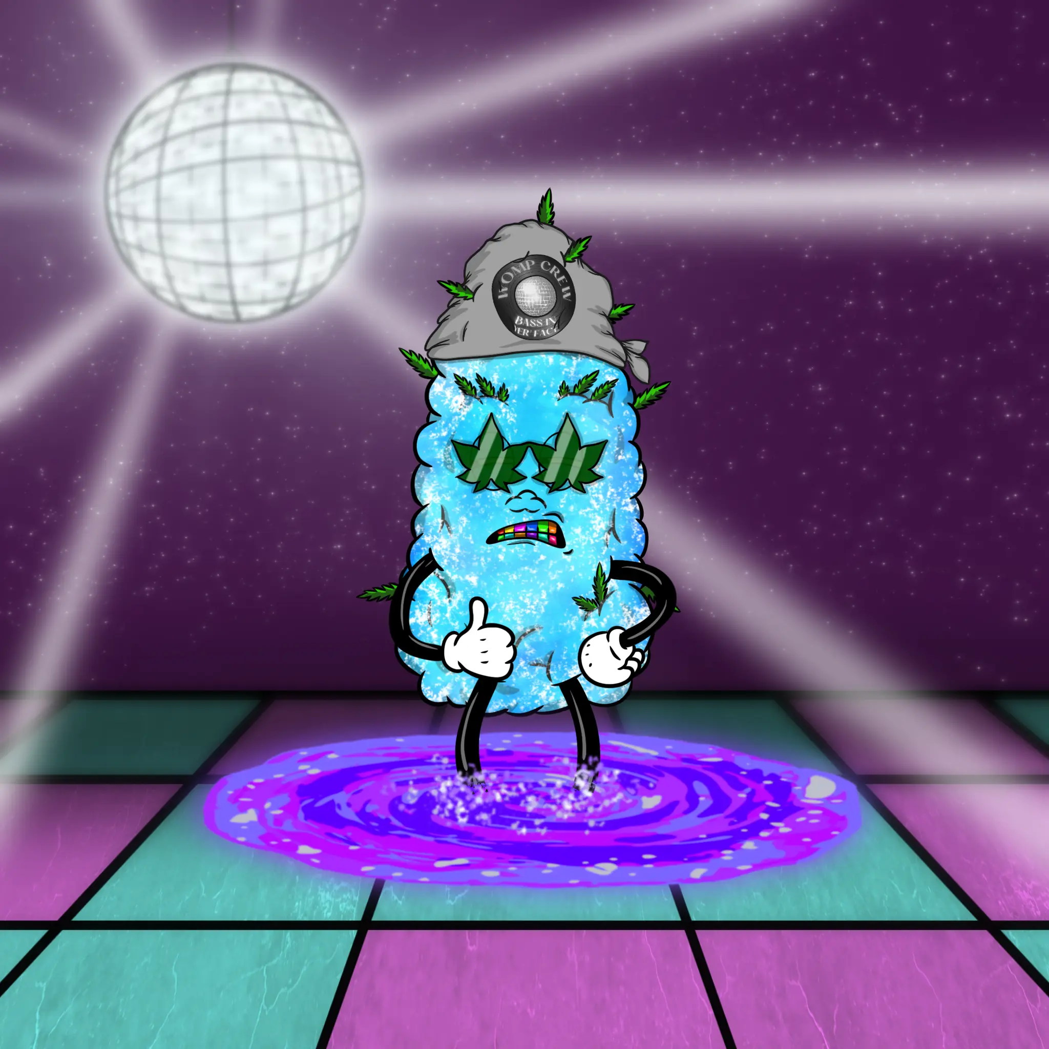 Blazing Budz #645 NFT on Algorand