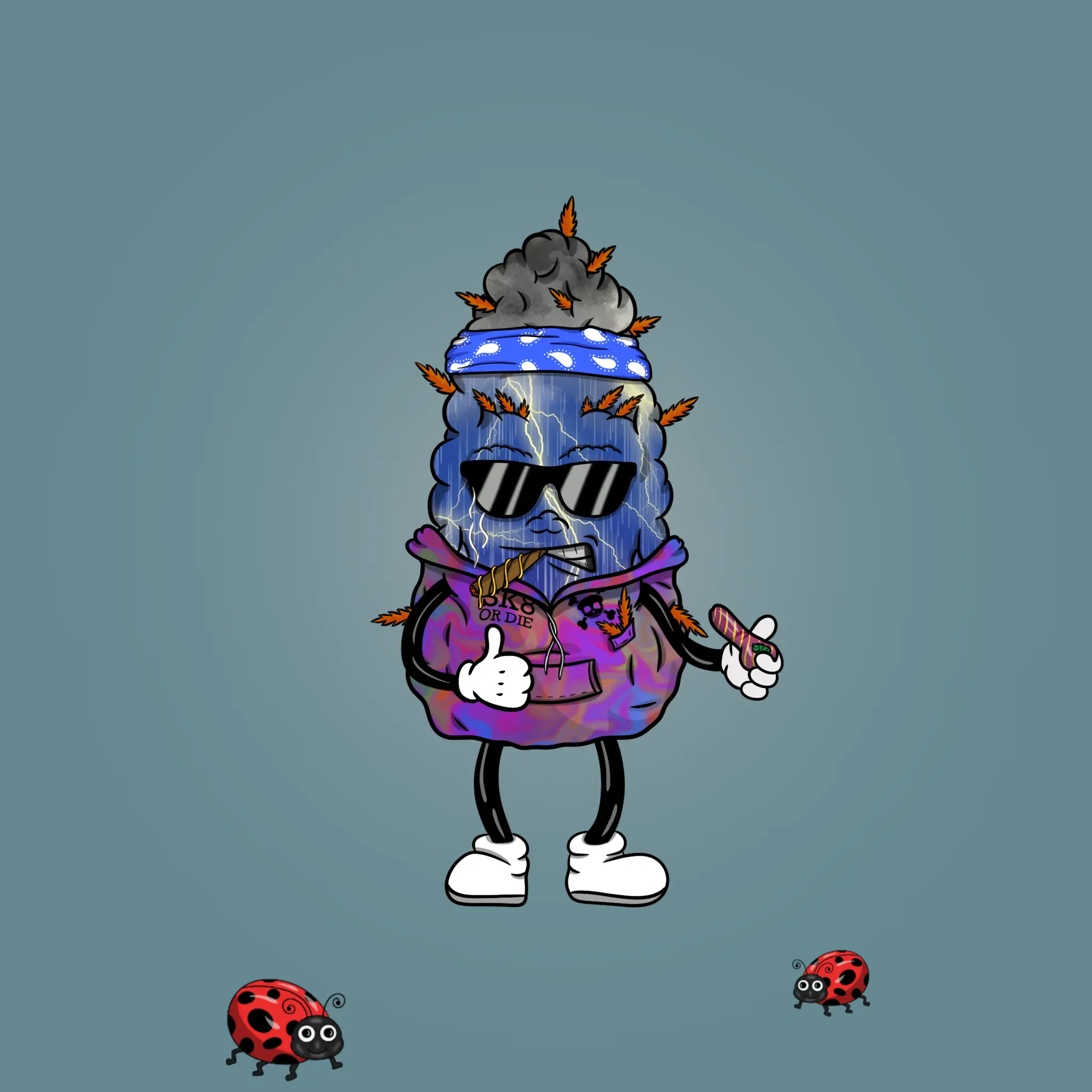 Blazing Budz #276 NFT on Algorand