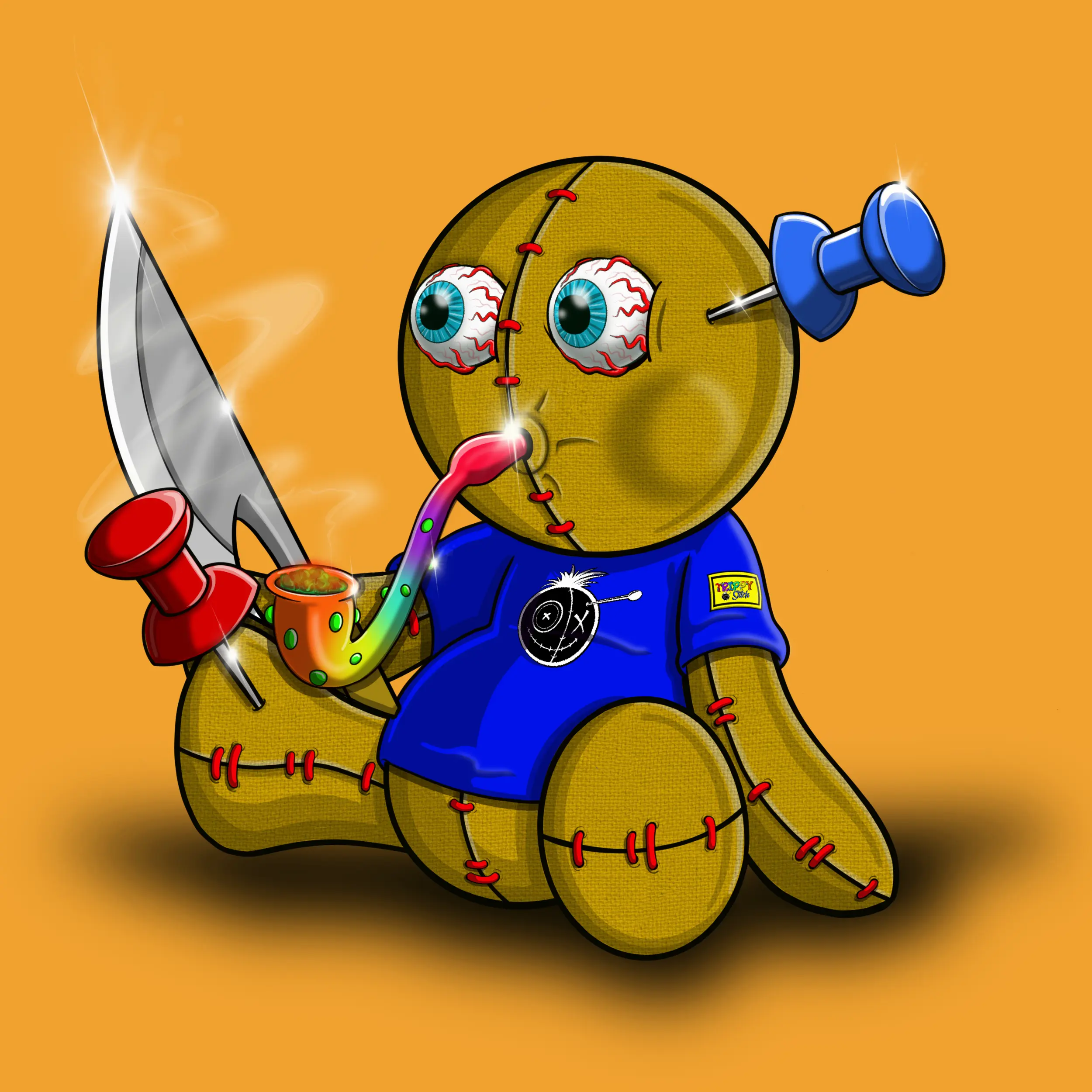 Trippy Stitch #530 NFT on Algorand