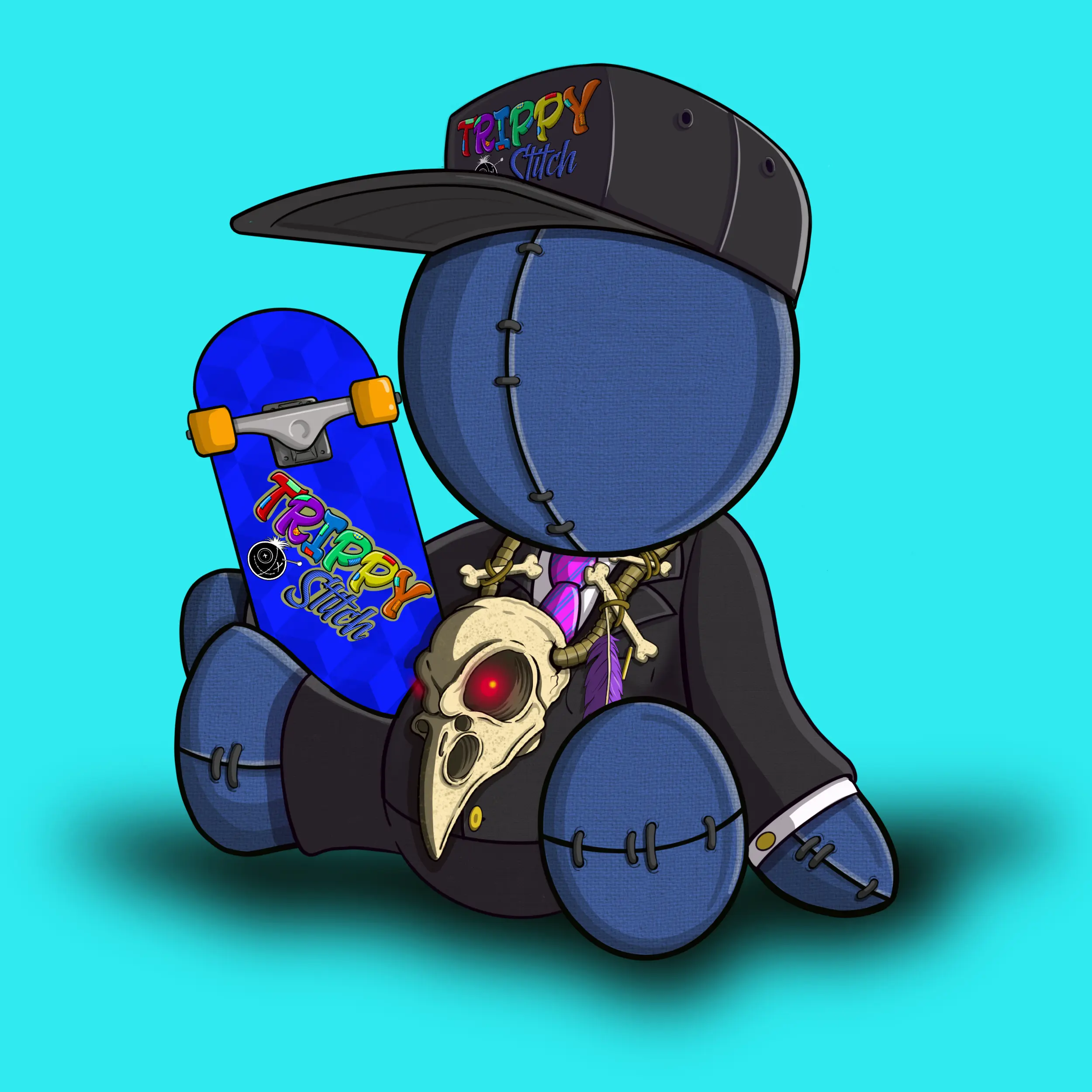 Trippy Stitch #932 NFT on Algorand