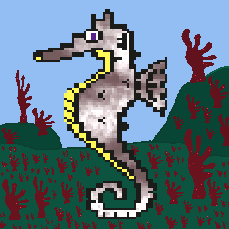 Algo Seahorse #258 NFT on Algorand