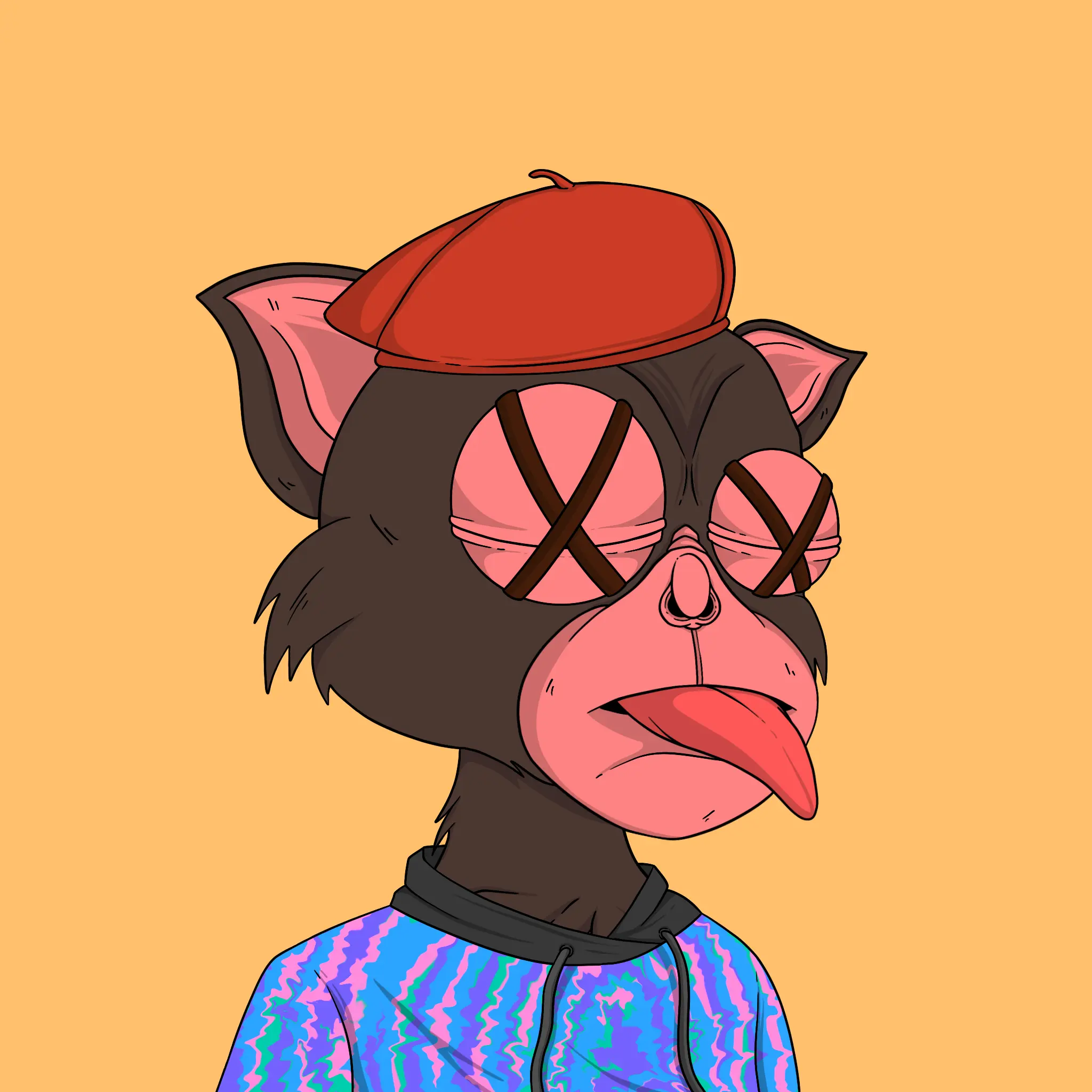 Trendy Tarsier #1974 NFT on Algorand