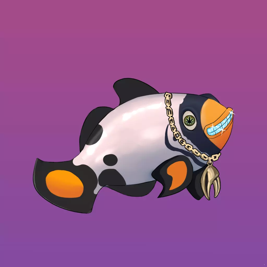Clown Fish #344 NFT on Algorand