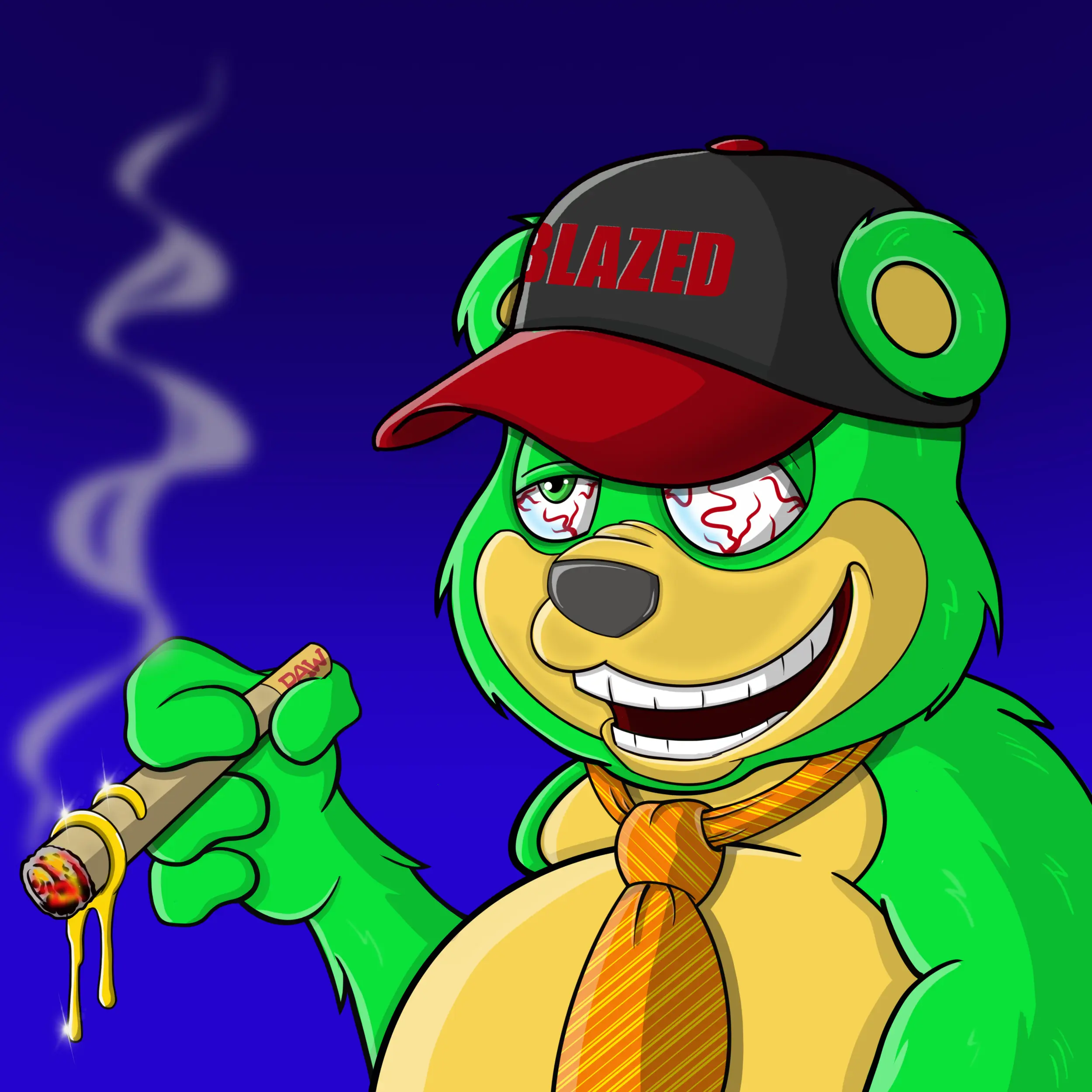 Burnin Bears #9 NFT on Algorand