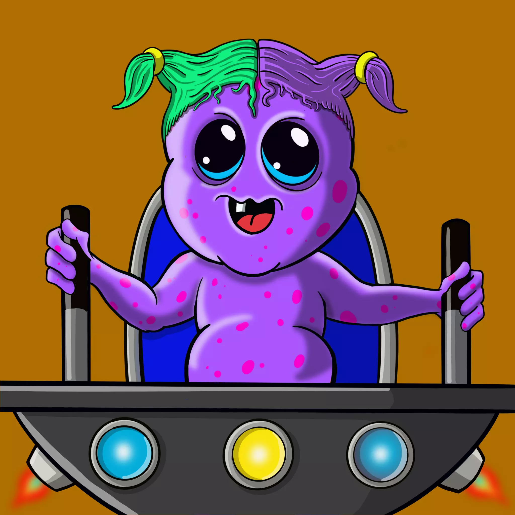 Incognito Alien Club GEN3 #723 NFT on Algorand