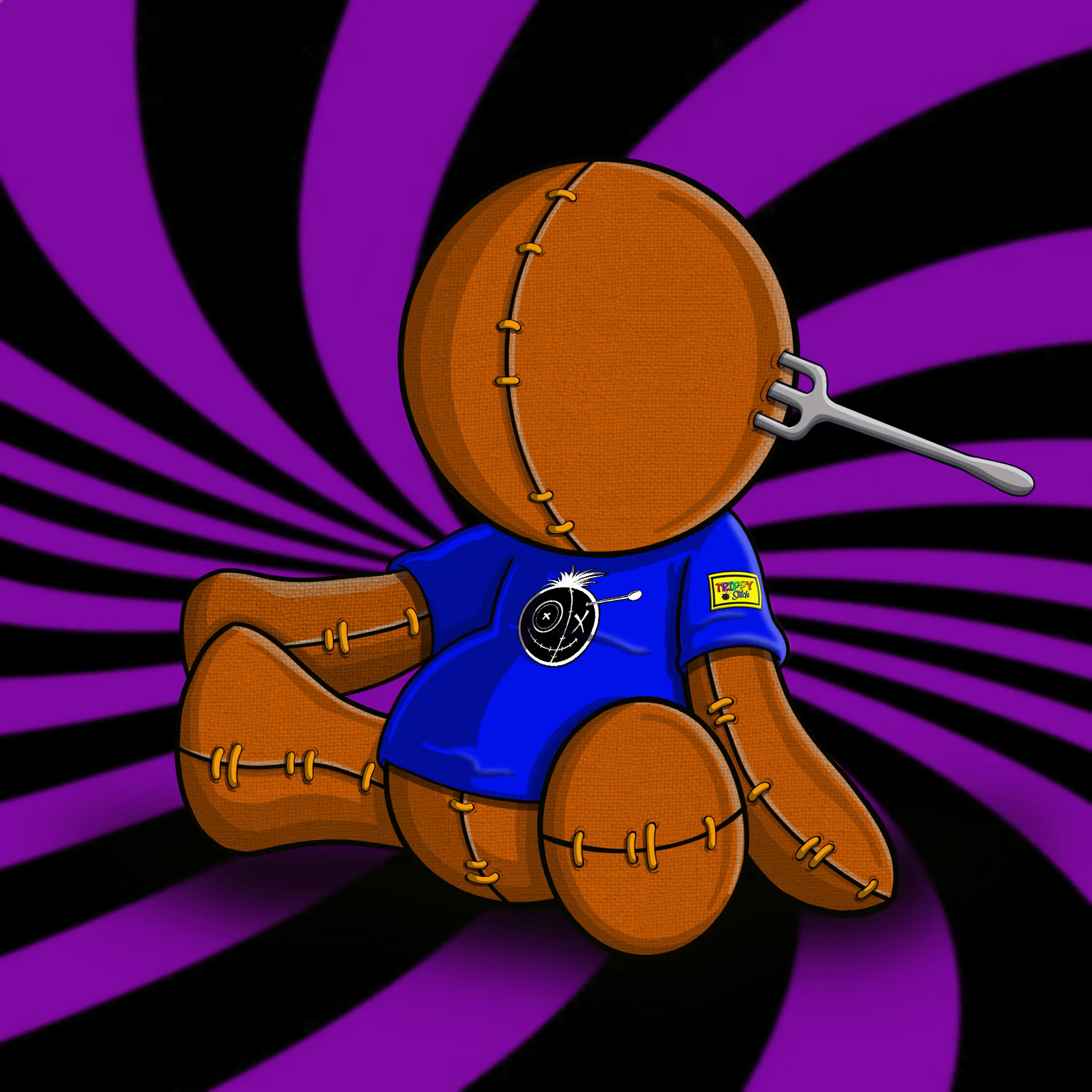 Trippy Stitch #1046 NFT on Algorand