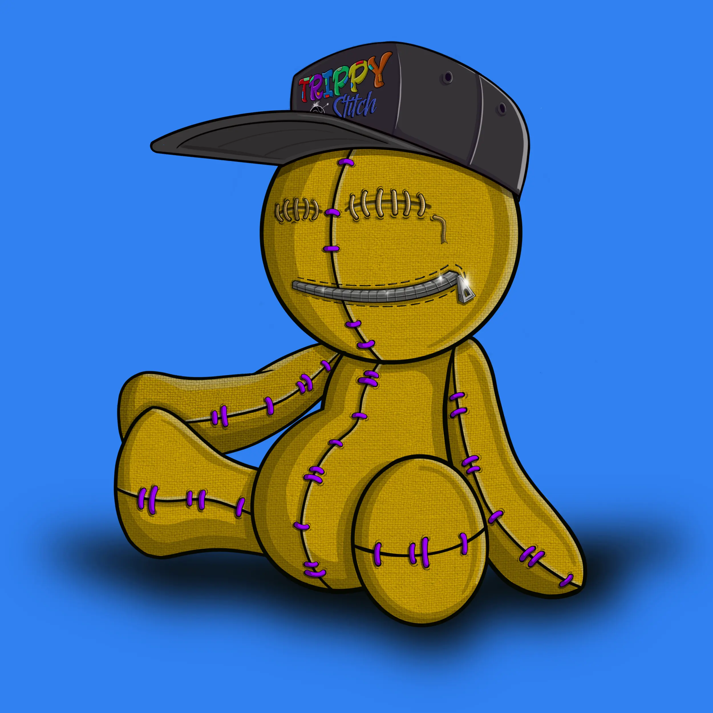 Trippy Stitch #1307 NFT on Algorand