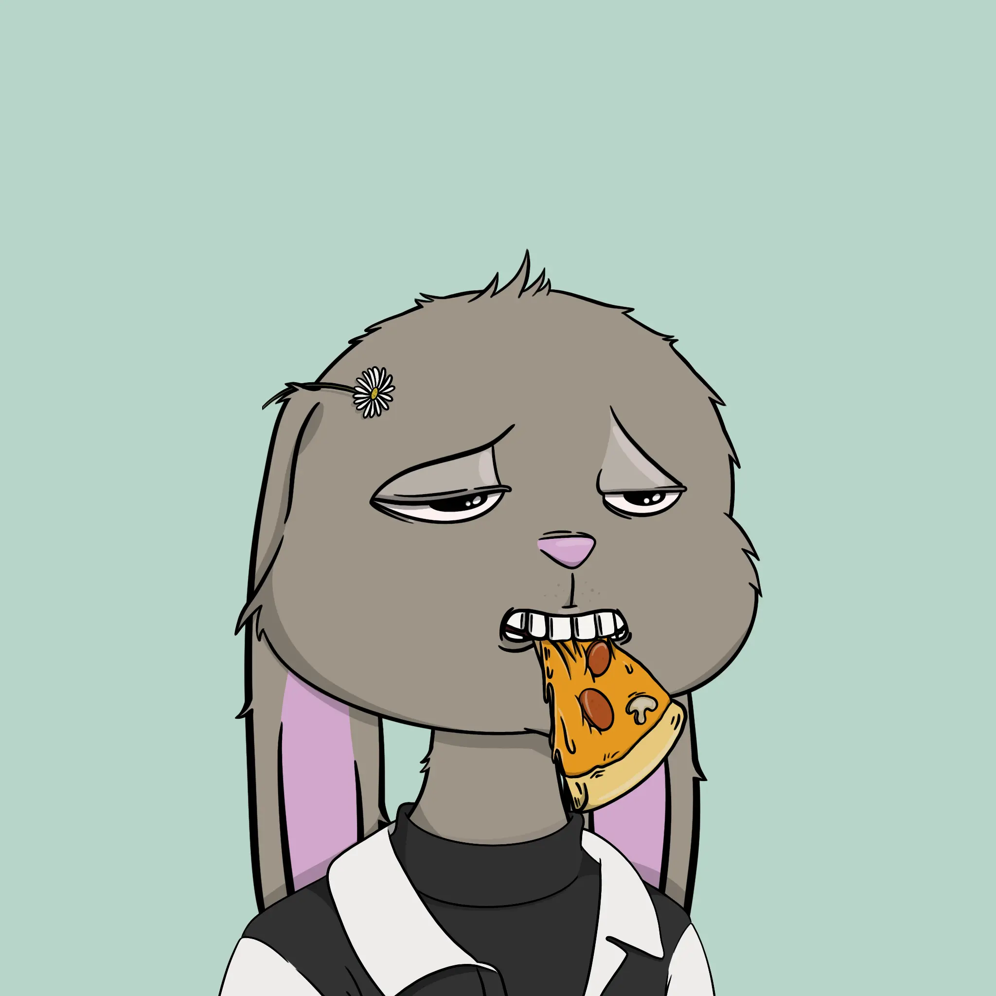 Bad Bunny Society #695 NFT on Algorand