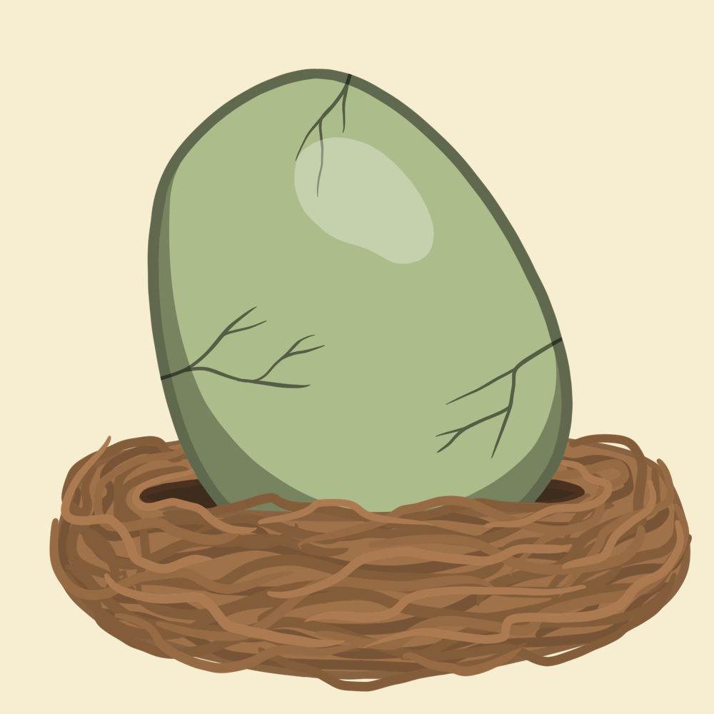 Dragonal Egg ID# 136 NFT on Algorand