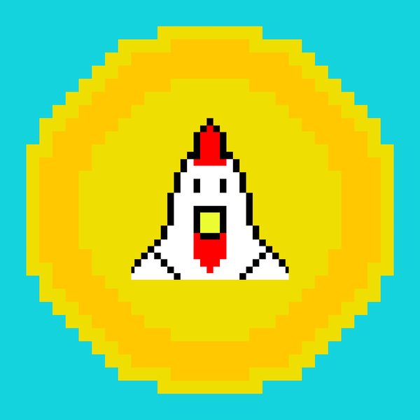 An image of Pixel Chicken Coin #2