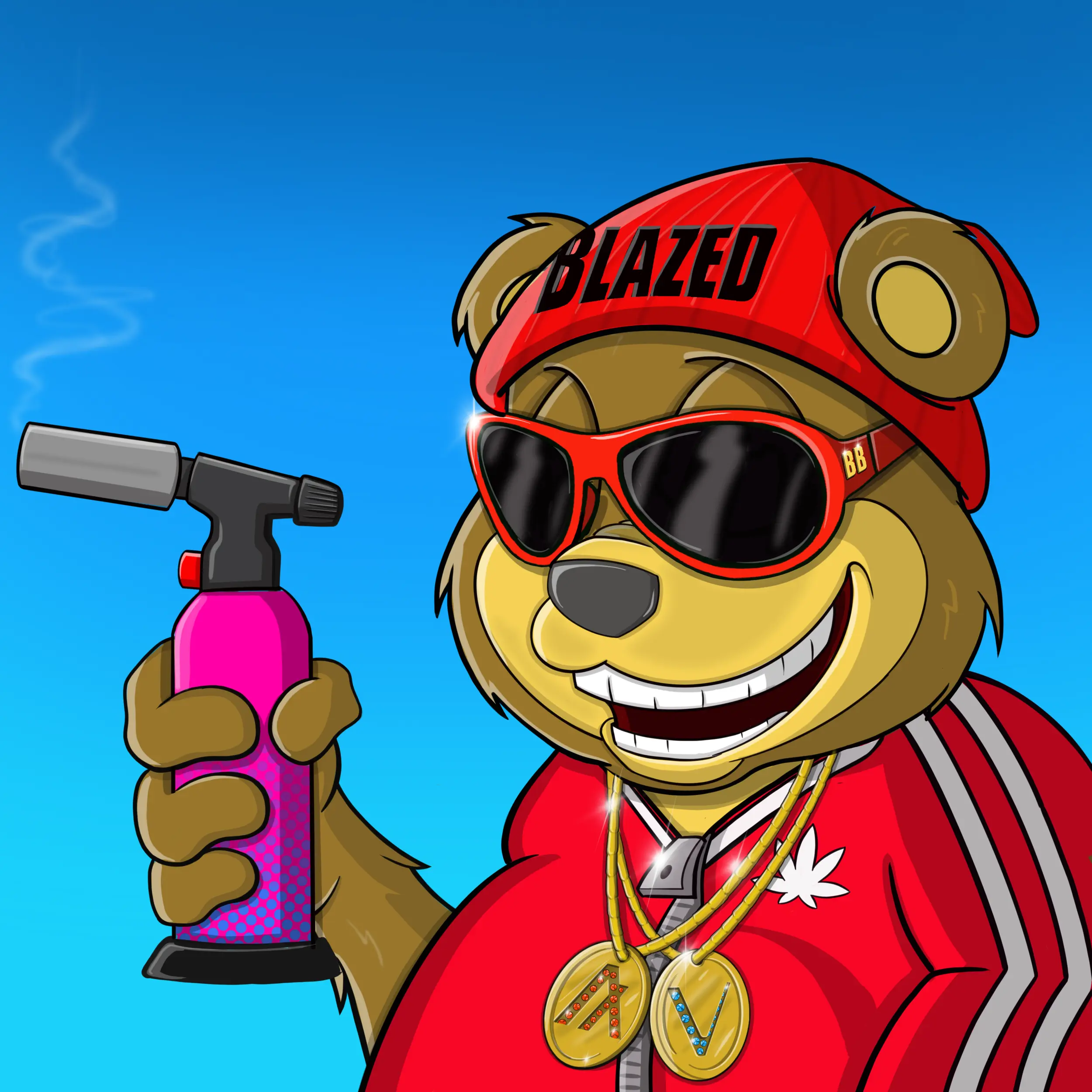 Burnin Bears #715 NFT on Algorand