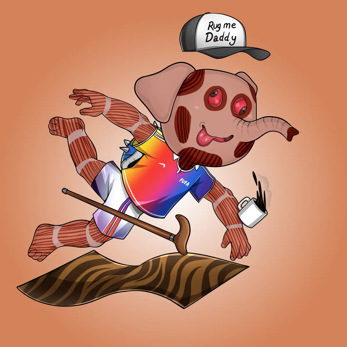 Rug Friends  #6789 NFT on Algorand