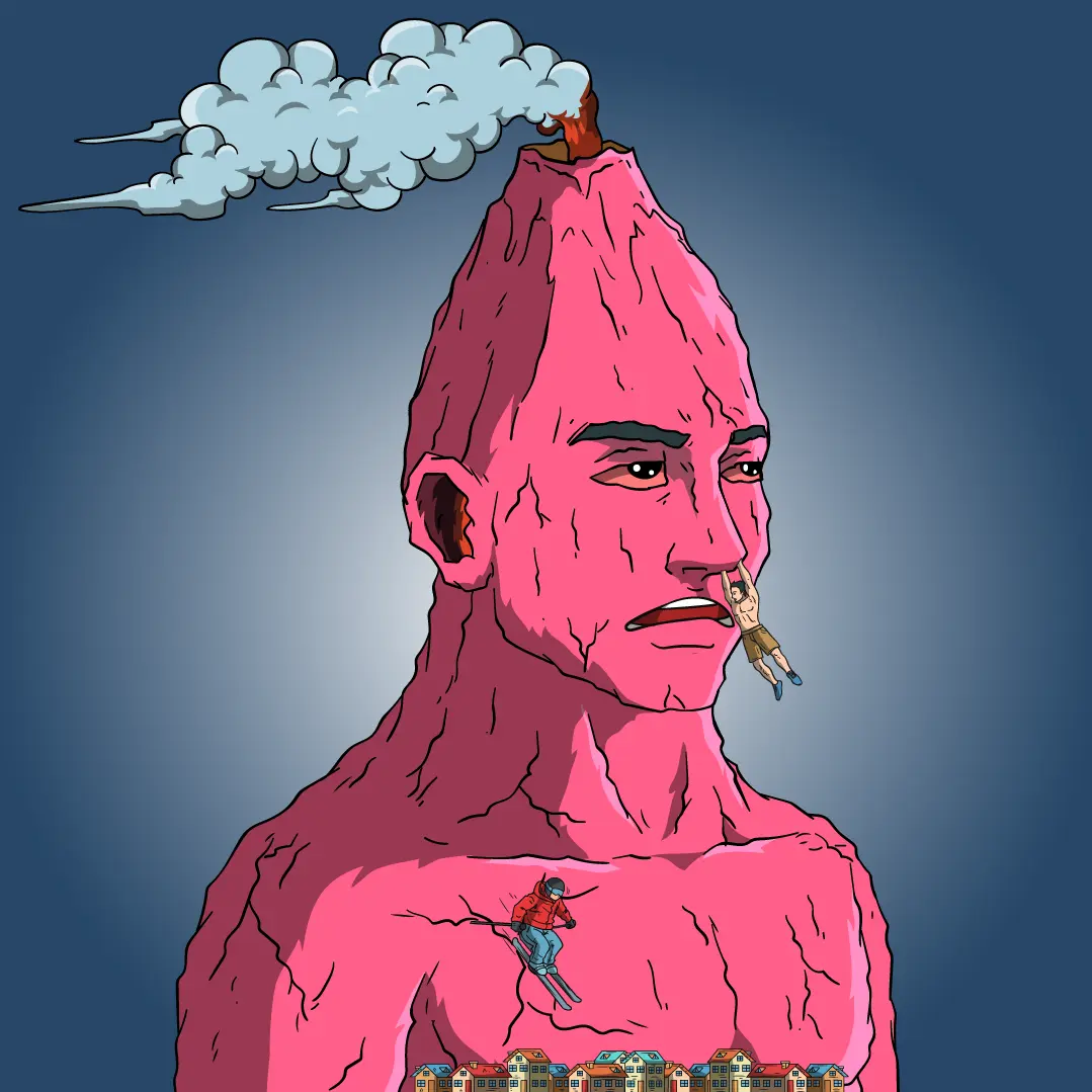 Volcano Boyz #1401 NFT on Algorand