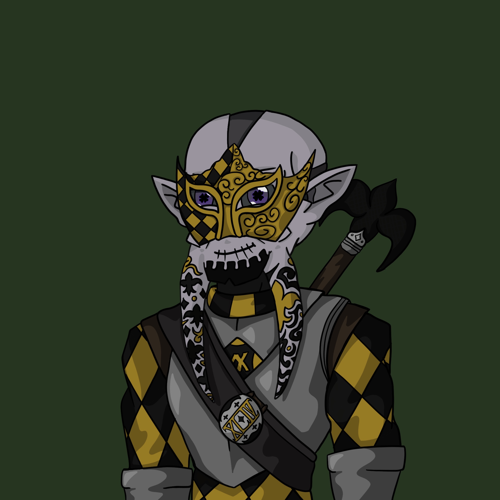 Lucky Lich 018 NFT on Algorand