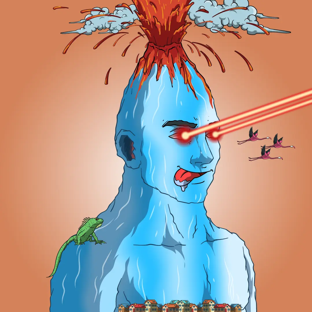 Volcano Boyz #740 NFT on Algorand