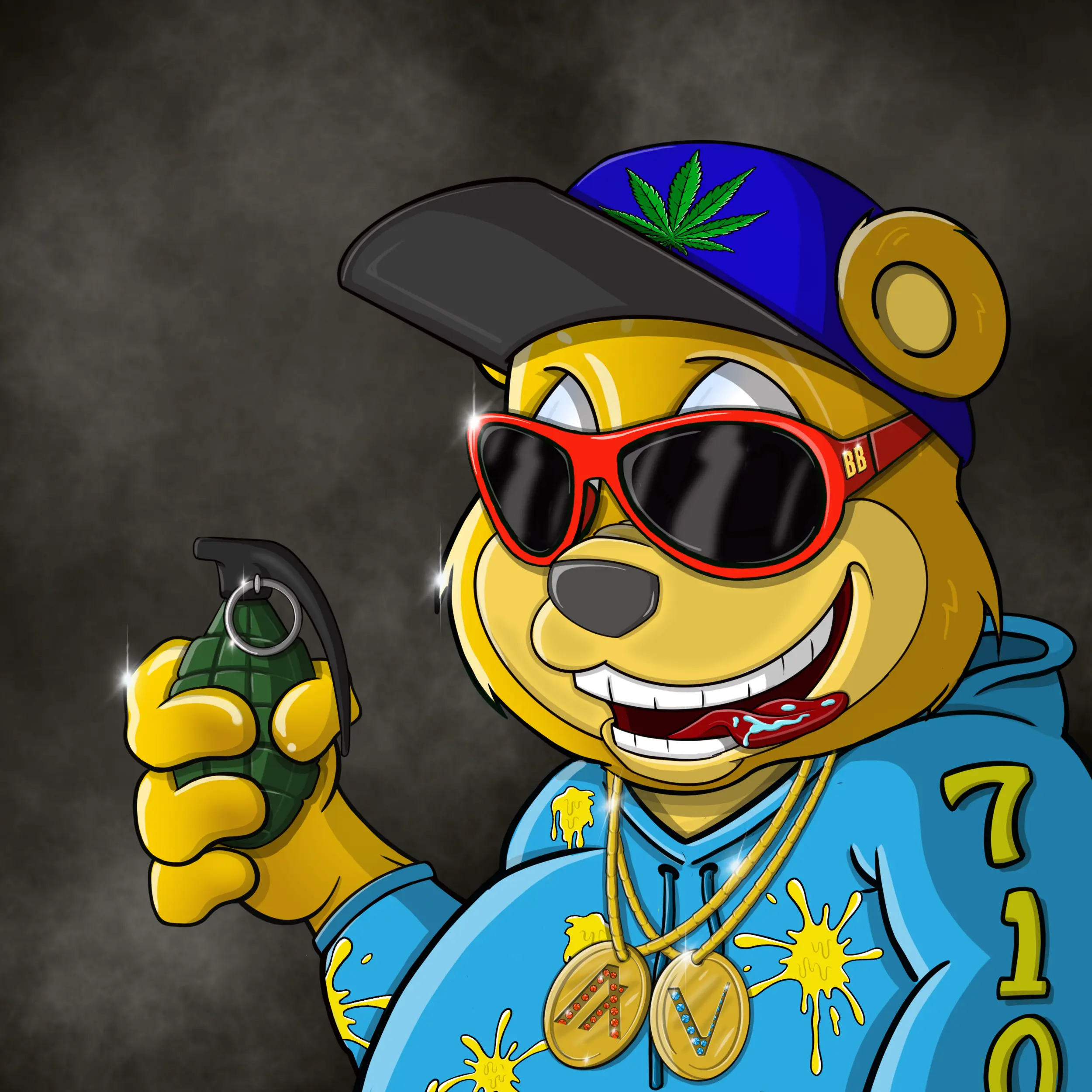 Burnin Bears #414 NFT on Algorand