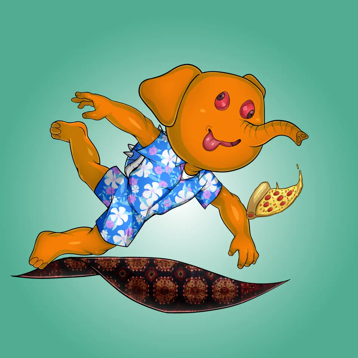 Rug Friends  #5607 NFT on Algorand