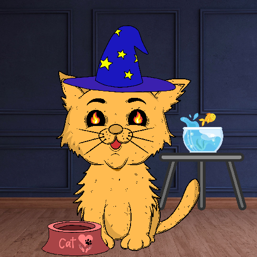 Happy Hoomens Cat#0494 NFT on Algorand