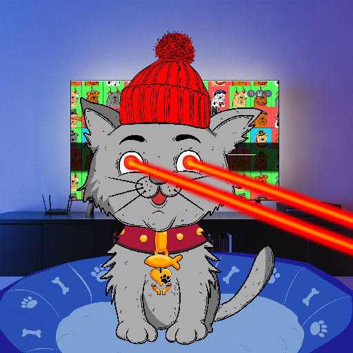 Happy Hoomens Cat#0342 NFT on Algorand