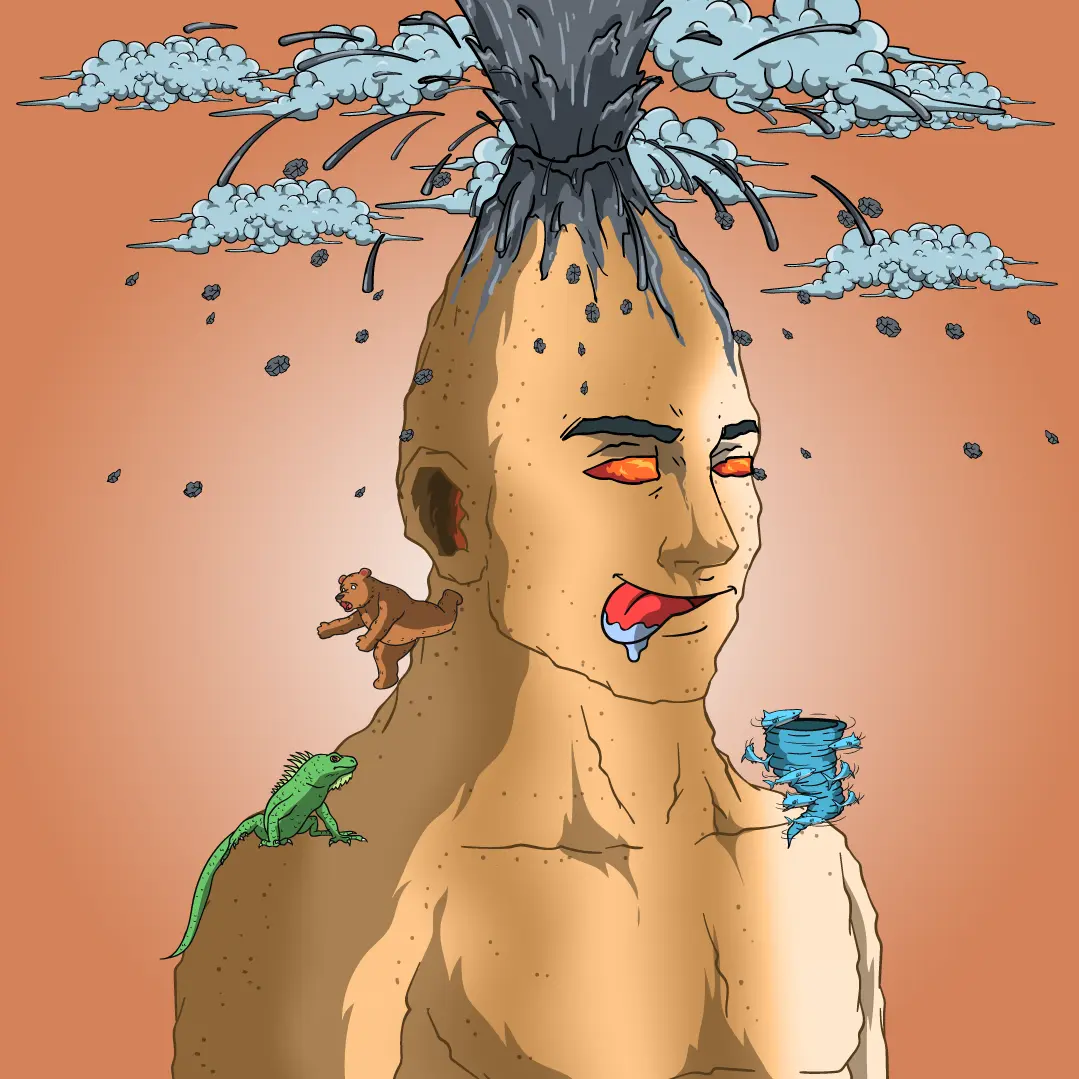 Volcano Boyz #1934 NFT on Algorand