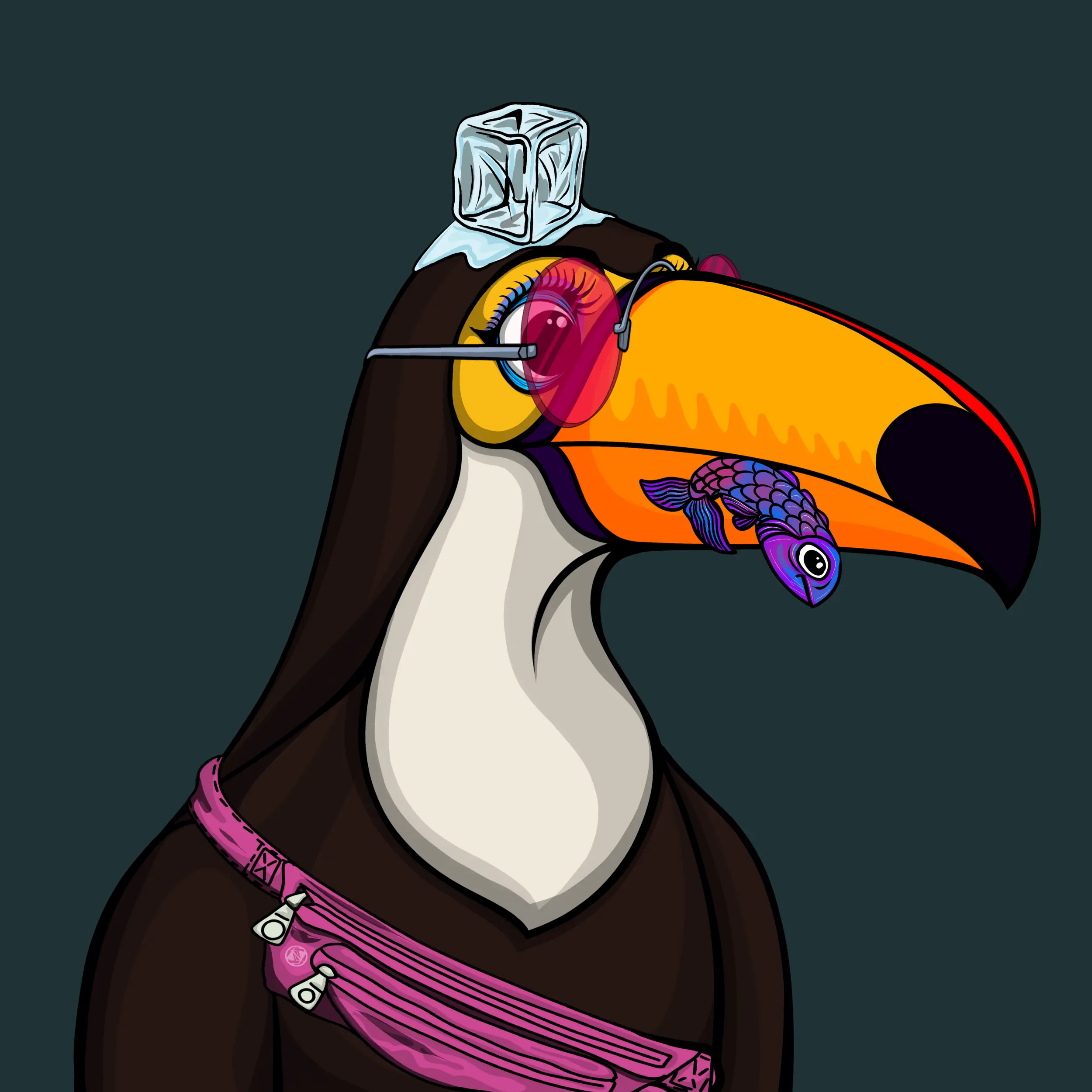 Tucan Tribe #2185 NFT on Algorand