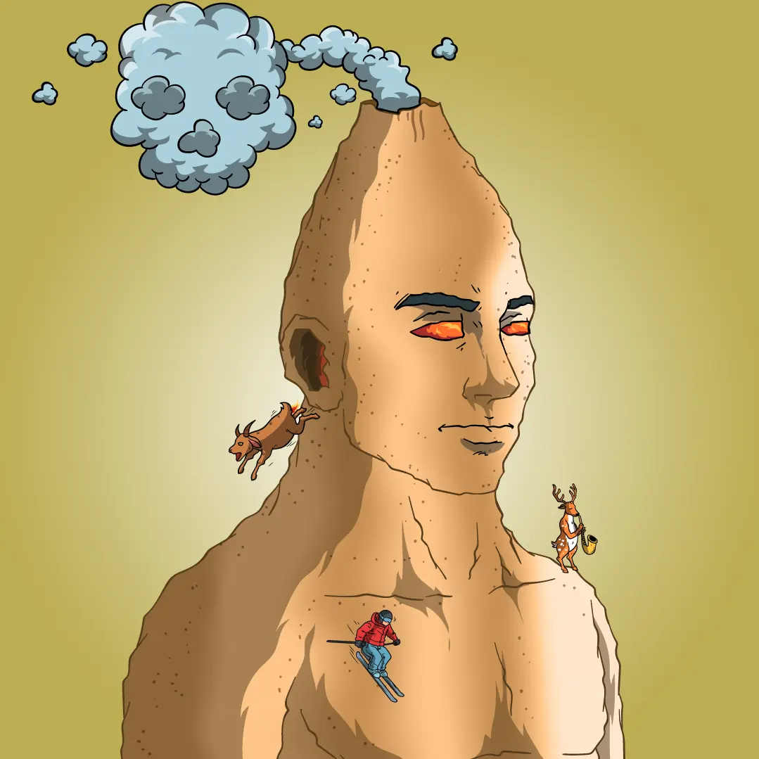 Volcano Boyz #1371 NFT on Algorand