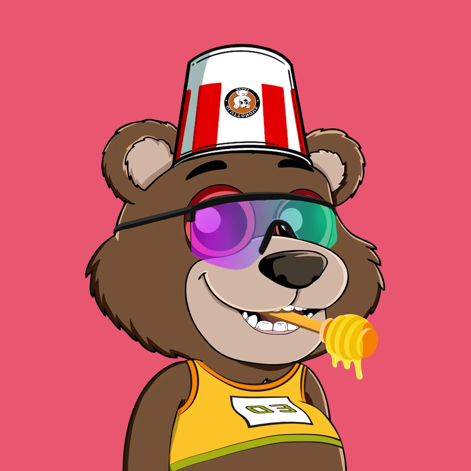 Gluttonous Bears #577 NFT on Algorand