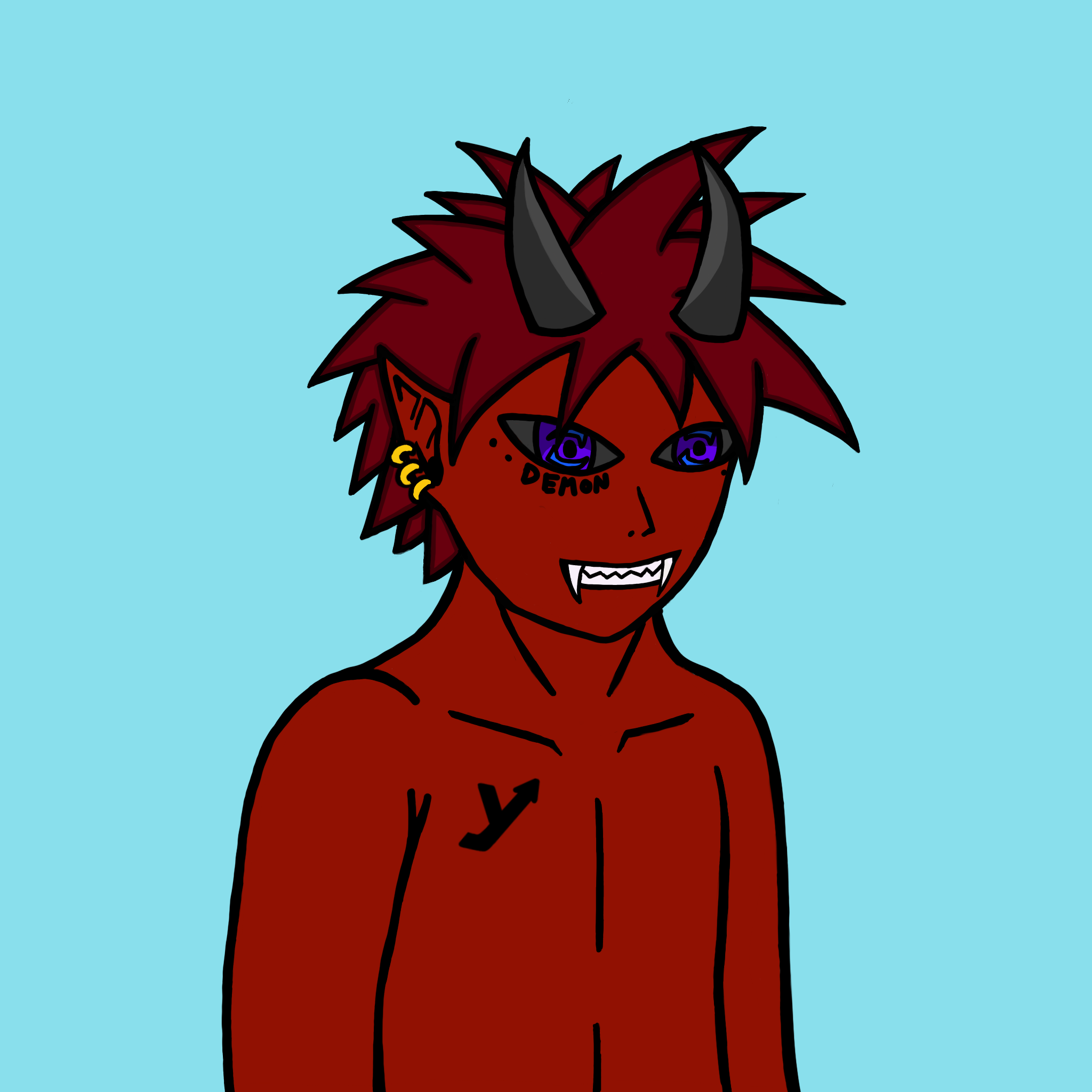 Angels & Demons: Demon#031 NFT on Algorand