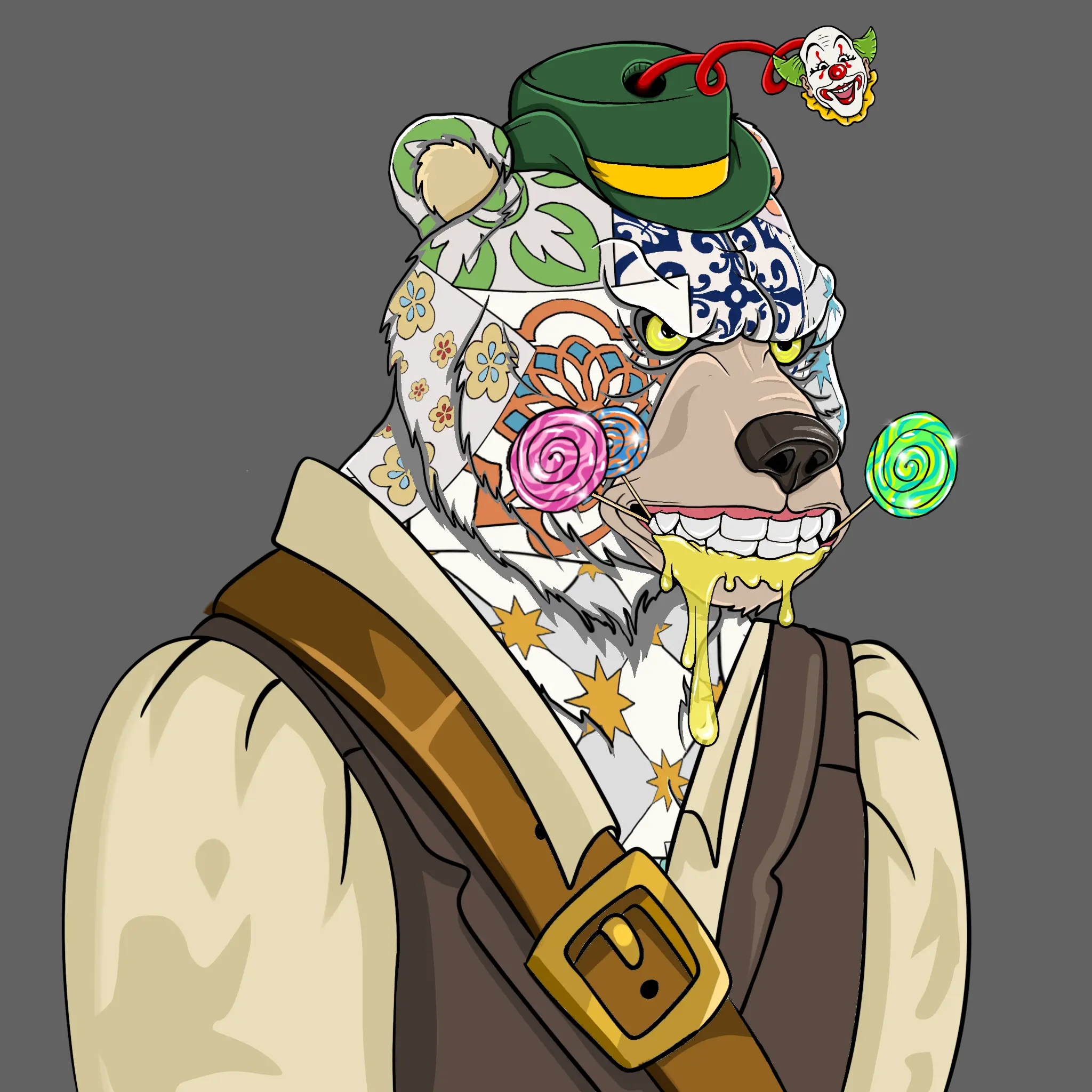 Mad Bears #1630 NFT on Algorand