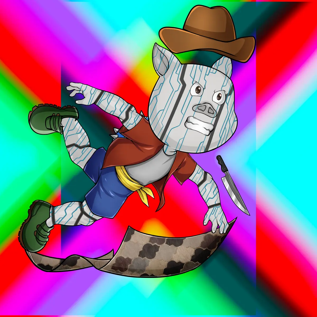 Rug Friends  #1434 NFT on Algorand