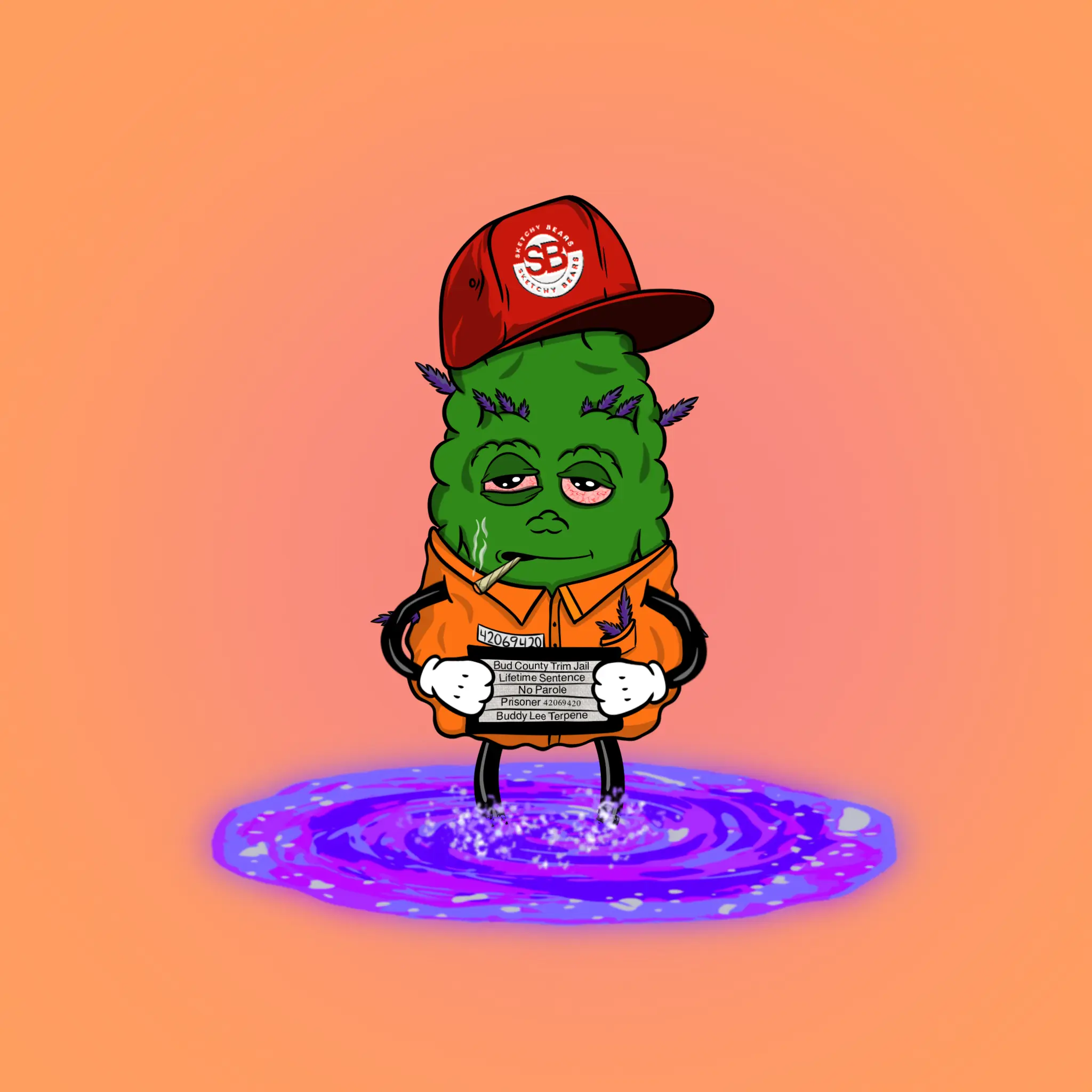 Blazing Budz #361 NFT on Algorand